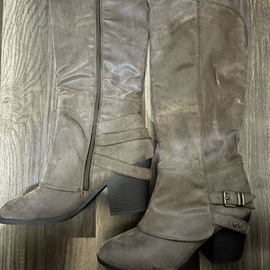 American Rag Emilee Boots Taupe Size 12